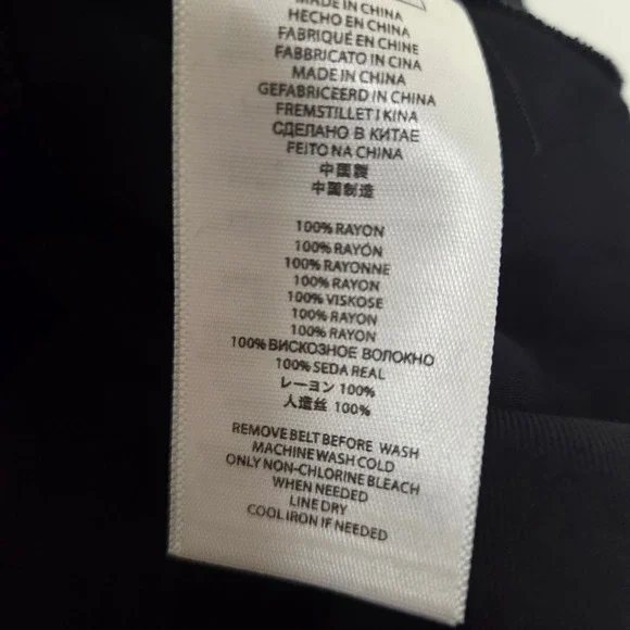 Michael Michael Kors Womens Black Strapless Blouson Maxi Dress Small Rayon - Picture 6 of 6